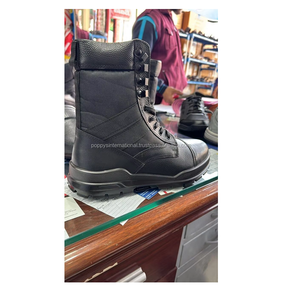 Suministro de fábrica PU Low Top antideslizante resistente al aceite punta de acero a prueba de perforaciones zapatos de seguridad antiestáticos para hombres directos de la India - Product Image 1