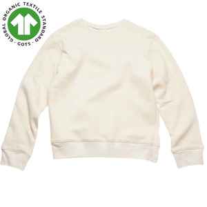 Sweat-shirt ras du cou en coton bio épais pour femme 9 oz polaire doux brossé intérieur chaud et durable pour l'hiver - Product Image 3
