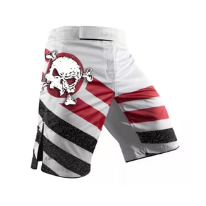 Pantalones cortos de lucha de alta calidad para hombre, Shorts deportivos informales con estampado de sublimación, sin moscas, MMA - Product Image 5