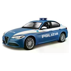 Kit de voiture miniature Alfa Romeo Giulia à l'échelle 1:24, 36 pièces, POLICE 18 25129, pour la construction et l'exposition - Product Image 2