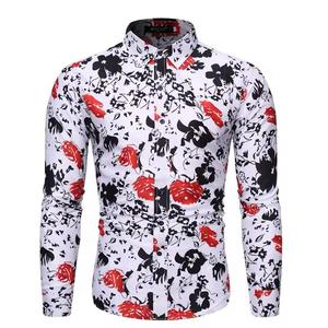 Custom Button Down <b>Shirt</b> <b>Men</b> Cotton Full Printing Tee Beach <b>Shirt</b> Custom <b>Floral</b> <b>Men</b> <b>Shirt</b> <b>Men</b> - Product Image 4