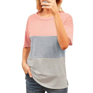 Nuevo diseño de moda, ropa de alta calidad, Camiseta de algodón 100% para mujer, letras correctas, camisetas de marca de lujo de gran tamaño para mujer - Product Image 5