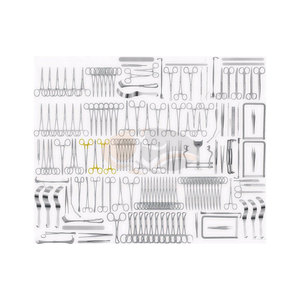 Ensemble d'instruments chirurgicaux manuels en acier inoxydable de qualité allemande, réutilisables pour l'hôpital et la clinique - Product Image 2