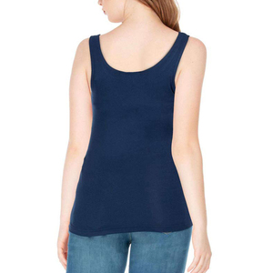 Custom Women's Gym Yoga Tank <b>Top</b> Woven Breathable Quick Dry Eco-Friendly Summer Plus Size OEM Manufacturer - Product Image 3
