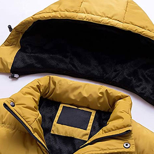 STITCHMODE 2025 Low Price High Quality Customized Color Slim <b>Bubble</b> Jacket Unisex <b>Top</b> Selling Street Wear Front Worsted Fabric - Product Image 3