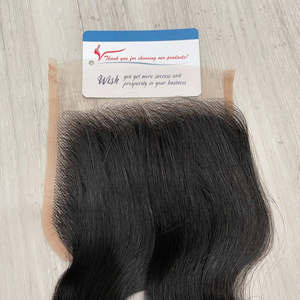 Precio asequible Cabello humano vietnamita Cierre de encaje Onda del cuerpo 5x5 HD Encaje para pelucas Cabello real - Product Image 1