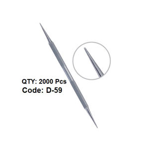 เจลดันเล็บสแตนเลสอุปกรณ์ความงามสำหรับกำจัดยาทาเล็บเครื่องมือดันหนังกำพร้าสองด้าน - Product Image 5