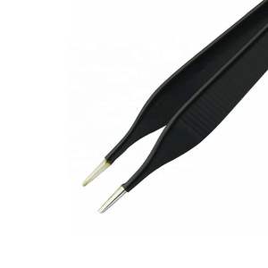 Fórceps europeos Adison de calidad superior, instrumentos quirúrgicos manuales, BIPOLAR no magnético, punta de acero de 13cm y 23cm y puntas plateadas - Product Image 2