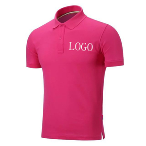 เสื้อโปโลผ้าคอตตอนโพลีเอสเตอร์ทอลายดีไซน์สีพื้นโลโก้ตามสั่งสำหรับผู้ชาย - Product Image 4