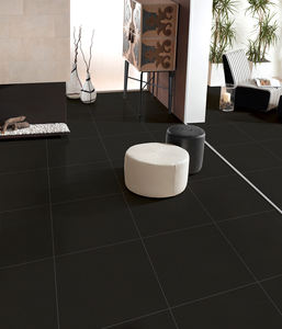 IndiArt Ceramic's Modern 600x600mm Glimpse Black Acabado brillante Porcelana sólida Baldosas para exteriores Full Antibacterial Classic - Product Image 2