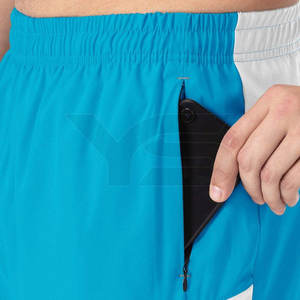 Short de sport décontracté pour hommes de haute qualité Short de fitness à séchage rapide avec poche anti-rides vente en ligne - Product Image 5