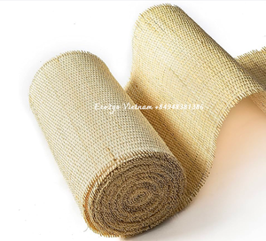 Rollo de cincha de caña de mimbre natural/Rollo de tela de mimbre de cincha de caña natural para muebles/Rollos de cincha de mimbre natural para proyectos - Product Image 5
