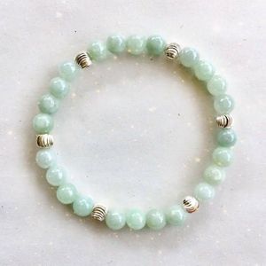 Pulsera de cuentas de resina de color degradado Joyería única hecha a mano - Product Image 4