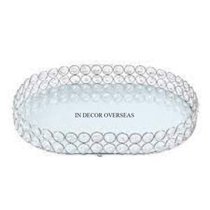 Tamaño y forma personalizados disponibles, calidad Superior, Metal y espejo, decoración del hogar, mesa de centro de mesa, bandeja de servicio - Product Image 2