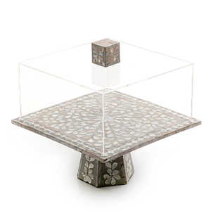 Soporte de pastel de nácar personalizado, última llegada para fiestas, Bandejas para servir al por mayor - Product Image 6