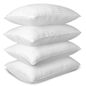 Oreillers de lit 50x70 Cm ferme hôtel de luxe blanc coton taie d'oreiller vers le bas alternative remplissage hôtel oreiller pour dormir - Product Image 4