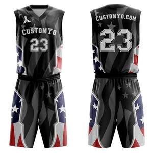 Ropa de baloncesto de poliéster 100% de calidad superior Nuevo estilo Ropa deportiva impresa de alta demanda Uniforme de entrenamiento de equipo de colores vibrantes - Product Image 1