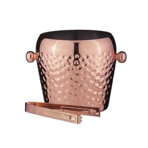 Lightweight Metal <b>Ice</b> <b>Bucket</b> With Handle Perfect For Carrying <b>Drinks</b> During Picnics Camping And Outdoor Beach Parties - Product Image 4