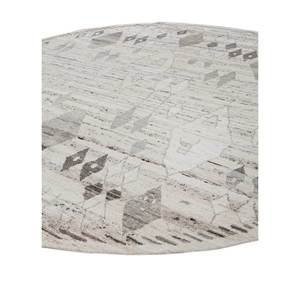 พรมขนสัตว์ถักมือสีเบจและสีน้ำตาลลายเรขาคณิต พรมอัฟกันสำหรับห้องนั่งเล่น ทางเดิน สำหรับวัยรุ่น-Jaipur Rugs ZA - Product Image 2