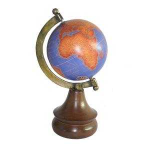 Globo El mejor artículo de aluminio de alta calidad, superventas, escultura de metal de hierro de color dorado, mundo decorativo de rotación hueca - Product Image 1