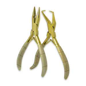 ชุดอุปกรณ์ต่อผมสแตนเลสสีทอง - Product Image 4