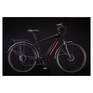 SALCANO SERENITY 2 bicicletta elettrica nero-arancio