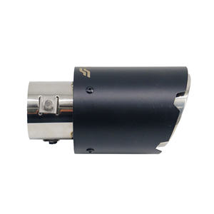 Terminal rond id 60mm en acier inoxydable noir - Product Image 3