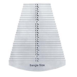 กำไลข้อมือเหล็ก (1-27) ขนาด: 1.1/2ถึง3.1/8นิ้วอุปกรณ์ทำเครื่องประดับ - Product Image 1