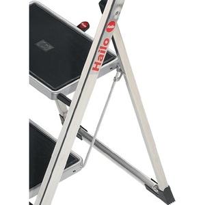 Taburete Plegable de Aluminio HAILO con 3 Peldaños de Acero, Altura de Plataforma de 700 mm, Incluye Silla Tipo Plataforma - Product Image 3