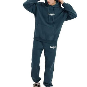 Survêtement 2 pièces pour homme, best-seller, logo personnalisé, délavage acide, haute qualité, respirant, poids lourd, ensembles XXL XL - Product Image 6