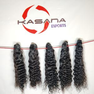 Extensiones de pelo indio natural paquete tejido alineado cutícula vietnamita sin procesar 100% al por mayor - Product Image 6