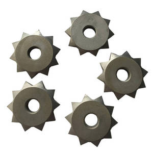 Punta di Ricambio per Martello Bush Hammer 32mm in Carburo di Tungsteno 10 Denti per CSP 2-3 Preparazione Superfici in Calcestruzzo e Pietra - Product Image 3