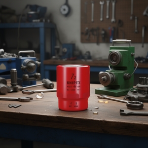 Knipex 1/2'' Hexagon <b>Socket</b> for Hexagonal <b>Screws</b> with Internal Square Product Category <b>Socket</b> - Product Image 3