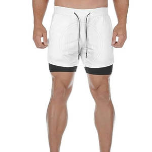 Pantalones cortos de gimnasio transpirables de alta calidad, tela de malla ligera fabricada en Pakistán - Product Image 1