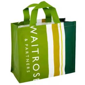 Bolsas de compras resistentes de fábrica de Vietnam, contenedor de alimentos, bolsa de Picnic reutilizable plegable, bolsas de comestibles no tejidas al por mayor - Product Image 3