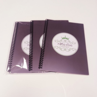 Buku Menu Plastik PVC Tahan Air dengan Pencetakan UV Digital Ukuran Dapat Disesuaikan Logo Kustom untuk Kartu Menu Restoran-Weima Display