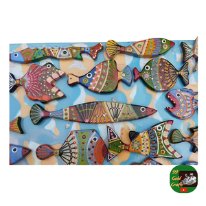 Decoración de peces de madera, peces de madera hechos a mano, Exportación de peces de madera personalizada: un regalo único y reflexivo para la decoración del hogar - Product Image 3