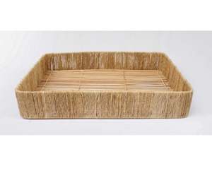 Bandeja de yute hecha a mano de aspecto moderno, accesorio elegante para servir en el hogar, Hotel y cocina, venta de fábrica, Ramadán - Product Image 5