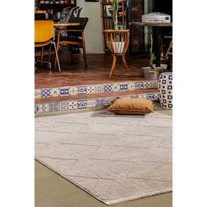Alfombra Moderna Jolly JL002 Gris de Netline Home Depot, 80x150 cm, Microfibra de Poliéster y Algodón, Antideslizante, Fácil de Limpiar, Duradera para Dormitorio - Product Image 4