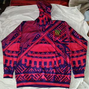 2024 Men's New Style Sublimated Samoa Club Hoodie Polyester Pullover Winter Sweatshirt Customized Design Puff 6XL Fleece - Product Image 5