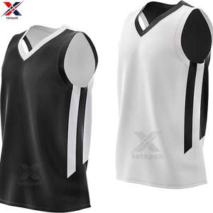 เสื้อบาสเก็ตบอลแบบระบายอากาศได้ดี แห้งเร็ว ซับเหงื่อ ผลิตตามสั่งด้วยเทคนิคการพิมพ์แบบระเหิด  ผ้าโพลีเอสเตอร์ สำหรับผู้ใหญ่ ทุกเพศ ขายส่ง - Product Image 3