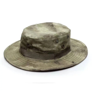 Chapeau camouflage à large bord pour la pêche et la chasse Matériau léger à séchage rapide Conception de blocage du soleil pour la protection estivale - Product Image 1