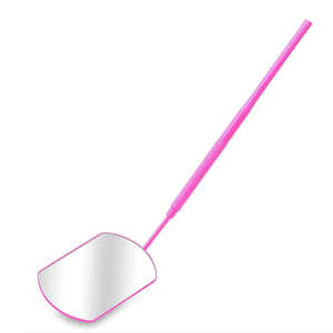 ด้ามจับกระจกทรงสี่เหลี่ยมพร้อมโลโก้ที่กำหนดเองมอบการต่อขนตากระจกสแตนเลส - Product Image 1