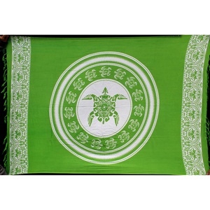 New Hawaiian Sarong Animal Turtle Print Beachwear Cover Up 100% Rayon PR0120-05-180 - Product Image 1