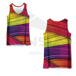 Best Quality Custom Logo Printed Women's Casual Tank Top Breathable Short Length Design for Winter Season - Product Image 3
