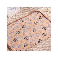 Serviette de bain pour animaux de compagnie en polaire corail épaisse, multi-tailles, multi-couleurs, antistatique, lavable, couverture pour le repos et le bain des chiens et chats d'intérieur