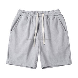 กางเกงกีฬาผู้ชายย้อนยุคฤดูร้อนสไตล์อเมริกันใหม่ไซส์ XS ผ้าคอตตอนแท้ทรงตรงมีเชือกรูดสำหรับผู้ชาย - Product Image 3
