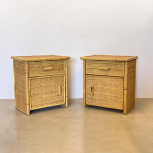 Aparador moderno, armario grande, mesitas de noche, venta al por mayor, con almacenamiento mesita de noche, mesitas de noche de ratán - Product Image 1