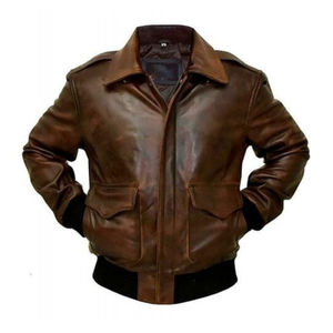 Veste en cuir de vachette véritable personnalisée de haute qualité pour hommes High Riding Racing Motorcycle Gear Zipper Pocket Winter - Product Image 3