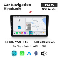 MEKEDE X10 X20 X30 X40 UIS7865 8+128G 2K QLED AKM DSP 无线CarPlay Android Auto通用主机工厂